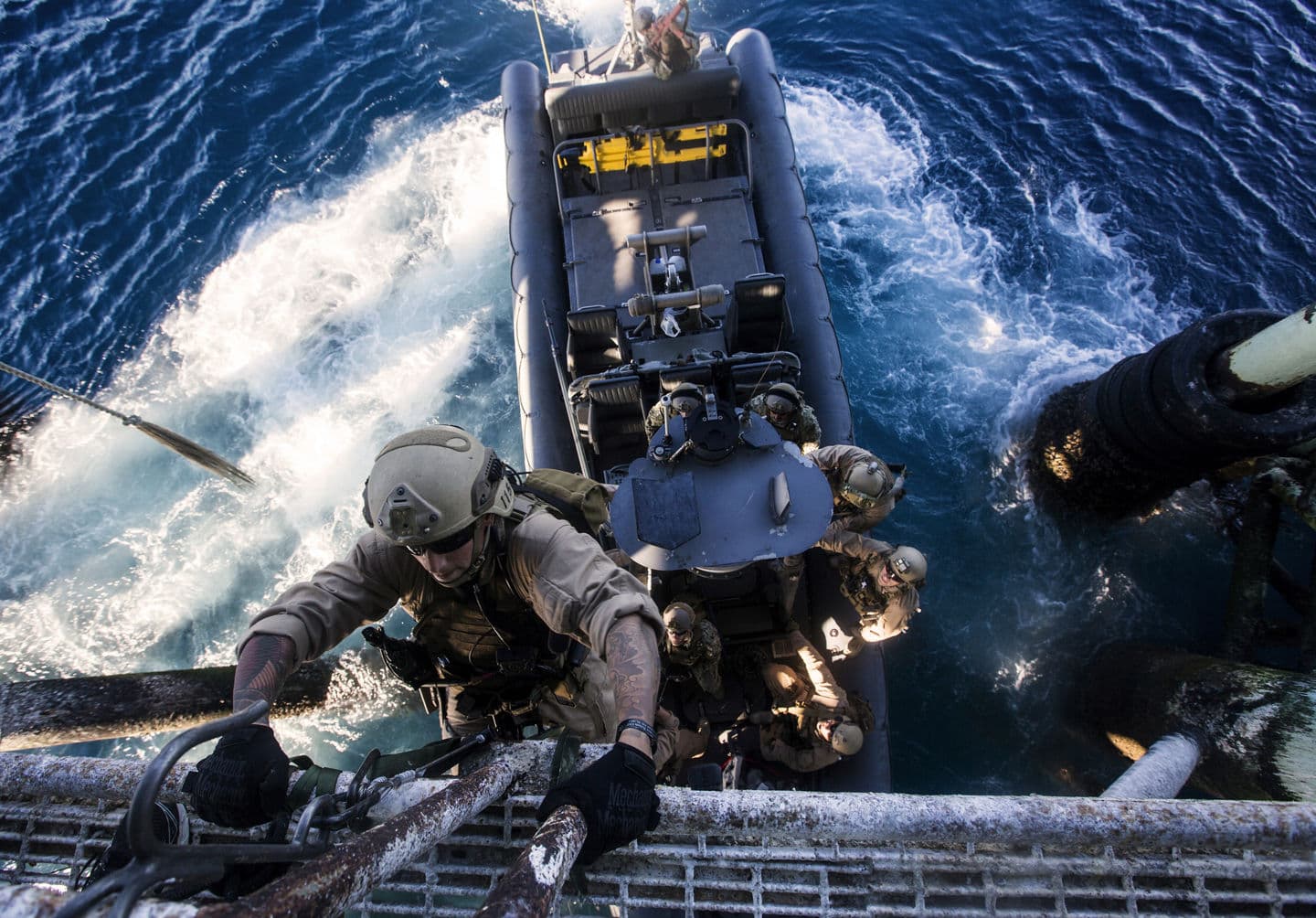 Military training background